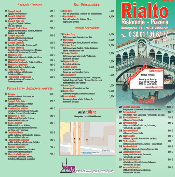 Pizzeria Ristorante Rialto